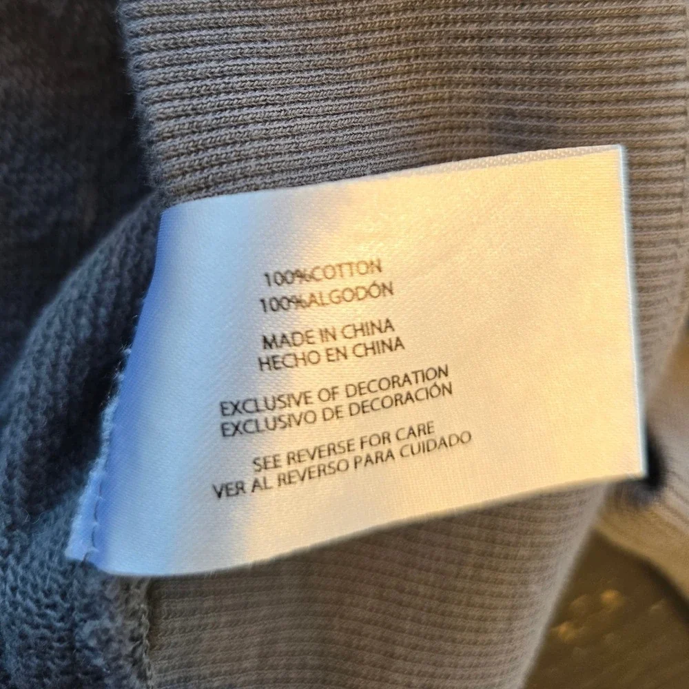 Wildfox I Wish It Was Saturday Broken Heart Sweatshirt Gray Pink WF005839 Medium - Picture 6 of 7